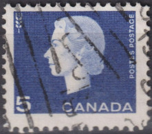 1962 Kanada ° Mi:CA 352Ax, Sn:CA 405, Yt:CA 332, Queen Elizabeth II - 1962-63 - Cameo Issue - Gebruikt