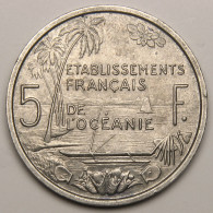 Océanie Française, 5 Francs Union Française, 1952 - Frans-Polynesië