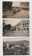 CPA PHOTO - SINGAPOUR - Lot De 3 Cartes Postales - Anderson Bridge, North Bridge Road - Non Voyagées Vers 1920 Environ - Singapour