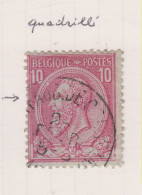 COB 46 Oblitéré Variété Fond Quadrillé - 1849-1900