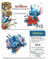 Spain Disney's Lilo & Stitch, Chip Phone Card, No Value # Lilo-3 - Disney