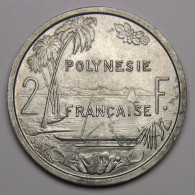 Polynésie Française, 2 Francs République Française, 1965 - Polinesia Francese