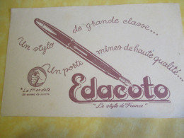 Stylo/ EDACOTO/Le Stylo De France/Un Stylo De Classe//Vers 1950-1960   BUV680 - Cartoleria