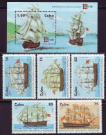 CUBA - KUBA - SHIPS SAILING BOATS CAPEX - **MNH - 1996 - Nuovi