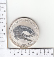 CR1726 MONEDA AUSTRALIA 1 DÓLAR 2014 ONZA PLATA - Otros & Sin Clasificación