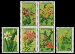 São Tomé & Príncipe 1979 - Mi-Nr. 568-573 ** - MNH - Blumen / Flowers - Sao Tome Et Principe