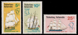 Tokelau 1970 - Mi-Nr. 15-17 ** - MNH - Schiffe / Ships - Tokelau