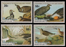 Penrhyn 1985 - Mi-Nr. 414-417 ** - MNH - Vögel / Birds - Audubon - Otros - Oceanía