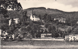 D8600) MONDSEE - MARIAHILFBERG - Villa WIRTH - Kirche Häuser S/W FOTO AK - Mondsee