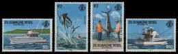 Äußere Seychellen 1984 - Mi-Nr. 80-83 ** - MNH - Fische / Fish - Seychelles (1976-...)