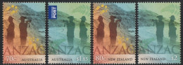 Australien / Neuseeland 2015 - Mi-Nr. 4281-4284 & 3236-3237 ** - MNH - ANZAC - Neufs