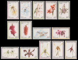 Vanuatu 1982 - Mi-Nr. 621-634 ** - MNH - Orchideen / Orchids - Vanuatu (1980-...)