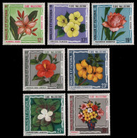 Wallis & Futuna 1973 - Mi-Nr. 247-253 ** - MNH - Blumen / Flowers - Andere-Oceanië