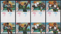 Vanuatu 2000 - Mi-Nr. 1121-1124 ** - MNH - Stegpaare - Olympia Sydney - Vanuatu (1980-...)