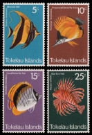 Tokelau 1975 - Mi-Nr. 38-41 ** - MNH - Fische / Fish - Tokelau