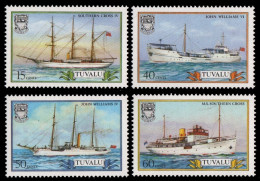 Tuvalu 1987 - Mi-Nr. Mi.Nr. 430-433 ** - MNH - Schiffe / Ships - Tuvalu