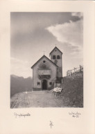 D8609) MÖSERN Bei SEEFELD I. Tirol - Bergkapelle  Mit Bankerl - Tolle Alte FOTO AK - WENTER - Seefeld