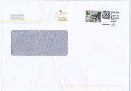 Schweiz Grenchen Webstamp (Label) B Standard 2023 0,90 CHF Haus + Garten SOL Solutions AG - Storia Postale