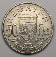 Réunion, 50 Francs République Française, 1962 - Réunion