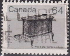 1983 Kanada ° Mi:CA 870, Sn:CA 932, Yt:CA 834, Holzofen - Used Stamps