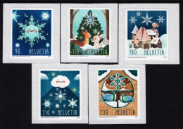 Switzerland - 2023 - Christmas - Mint Self-adhesive Stamp Set - Unused Stamps