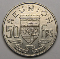 Réunion, 50 Francs République Française, 1964 - Reunión