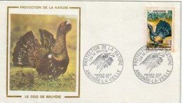 ANDORRE. Le Coq De Bruyère, FDC  1971 - Gallinacées & Faisans