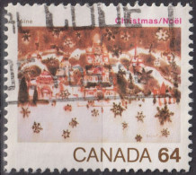 1984 Kanada ° Mi:CA 941, Sn:CA 1042, Yt:CA 901, "Snow In Bethlehem" By David Milne, Weihnachten - Gebruikt