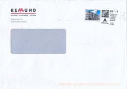 Schweiz Schwarzenburg Webstamp (Label) A Standard 2023 1,10 CHF Gebäude Remund Holzbau Küchen - Briefe U. Dokumente