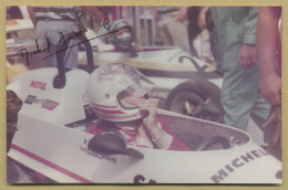 Michel Maisonneuve (1955-2014) - Pilote Automobile - Photo Originale Signée - Sportspeople