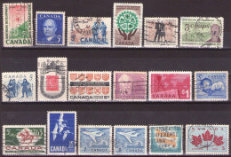 Canada 1961-1964 - ELIZABETH II - USED - Used Stamps