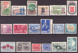 Canada 1961-1965 - ELIZABETH II - LOT - USED - Gebruikt