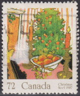 1987 Kanada ° Mi:CA 1065, Sn:CA 1150, Yt:CA 1026, Weihnachten 1987, Pflanzen - Gebraucht