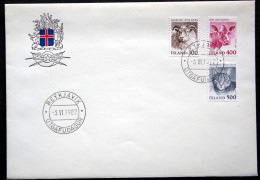 Iceland 1982     Minr.580-82     FDC   ( Lot 2003 ) - FDC
