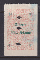 Canada Revenue (Alberta), Van Dam AL15L, Used, Fancy L (crease) - Fiscaux