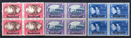 Basutoland 1945 Victory Blocks Set HM (SG 29-31) - 1933-1964 Kolonie Van De Kroon