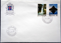 Iceland 1977 EUROPA   Minr.522-23    FDC    ( Lot 2003 ) - FDC