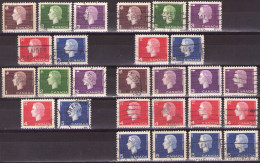 Canada 1962 - ELIZABETH II - Mi 348-352A  - USED - Usados