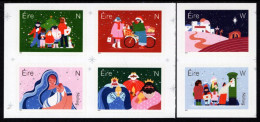 Ireland - 2023 - Christmas - Mint Self-adhesive Stamp Set (complete With 6 Values) - Neufs
