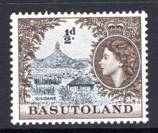 Basutoland 1954-58 QEII Pictorials - ½d Qiloane HM (SG 43) - 1933-1964 Colonia Británica