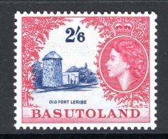 Basutoland 1954-58 QEII Pictorials - 2/6 Old Fort, Leribe HM (SG 51) - 1933-1964 Colonie Britannique