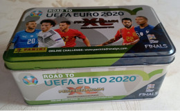 UEFA EURO 2020  ADRENALYN - Scatola In Metallo - Figurine Calciatori  Panini - Perfette Condizioni - Trading Cards