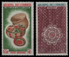 Komoren 1963 - Mi-Nr. 58-59 ** - MNH - Kunsthandwerk - Comores (1975-...)