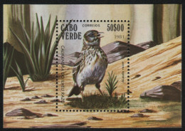 Kap Verde 1981 - Mi-Nr. Block 4 ** - MNH - Vögel / Birds - Cap Vert