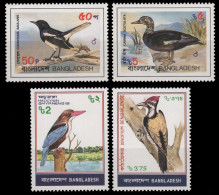 Bangladesch 1983 - Mi-Nr. 186-189 ** - MNH - Vögel / Birds - Bangladesch