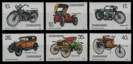 Simbabwe 1986 - Mi-Nr. 350-355 ** - MNH - Transport - Zimbabwe (1980-...)