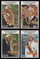 Fidschi 2000 - Mi-Nr. 927-930 ** - MNH - Ratu Sir Kamisese Mara - Fiji (...-1970)