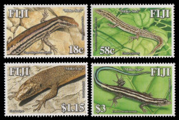 Fidschi 2006 - Mi-Nr. 1152-1155 ** - MNH - Reptilien / Reptiles - Fiji (...-1970)