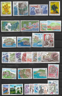 MONACO 1978 Complet 50 Timbres Neufs ** 1125 à 1174, - Avec Blocs 14 Et 15 - Années Complètes