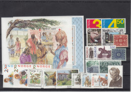 Norway 1987 - Full Year MNH ** - Años Completos